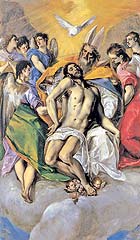 Ел Греко „Свето Тројство” (1577).
